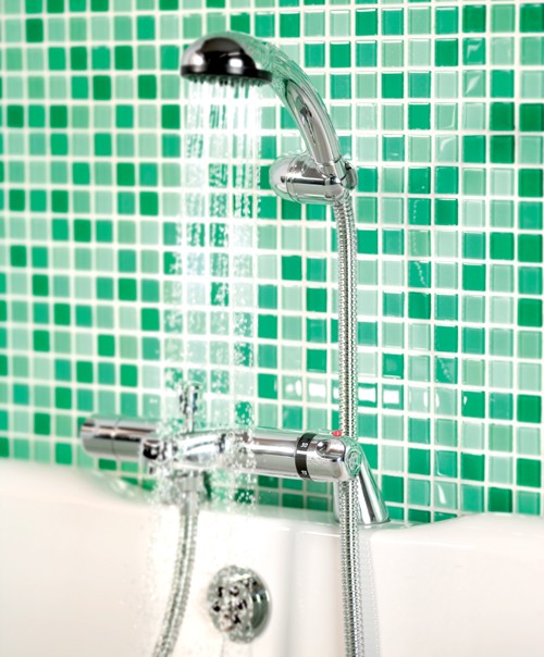Dynamic Thermostatic Bath Shower Mixer With Shower Kit. additional image