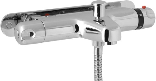 Dynamic Wall Mounted Thermostatic Bath Shower Mixer. additional image