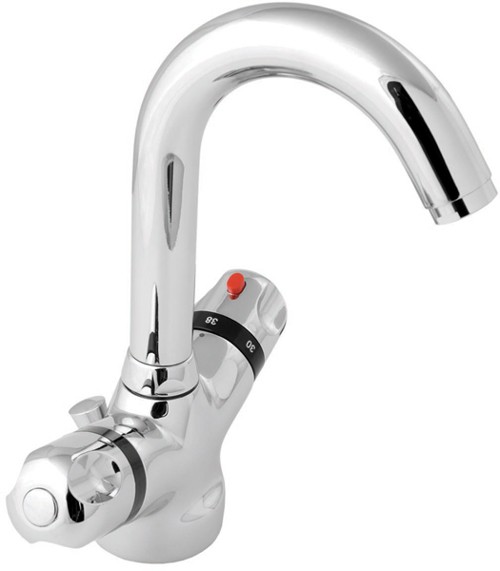 Thermostatic Basin Tap with Pop-up Waste. additional image