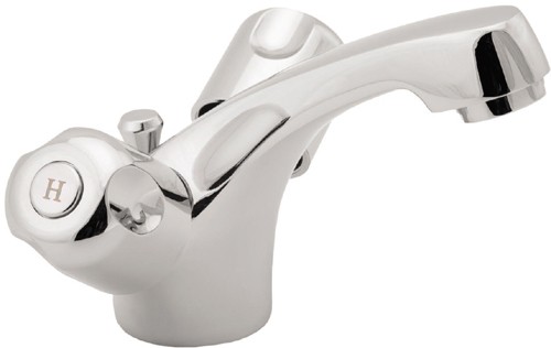 Mono Basin Mixer Tap (Chrome). additional image