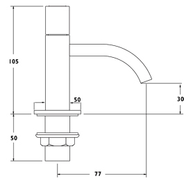 Basin Taps (Pair). additional image