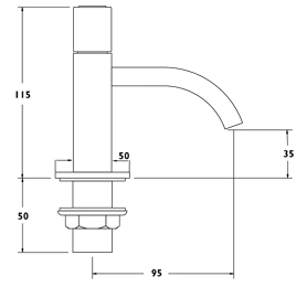 Bath Taps (Pair). additional image