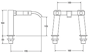 Bath Filler Tap. additional image