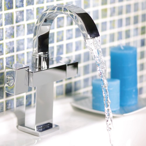 Mono Basin Mixer Tap With Swivel Spout. additional image