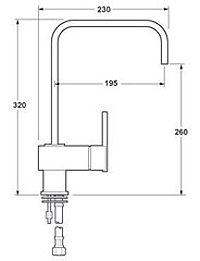 Kitchen Tap With Swivel Spout. additional image