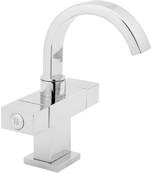 Mini Mono Basin Mixer Tap With Swivel Spout. additional image