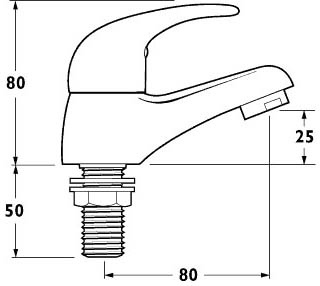 Midi Basin Taps (Pair). additional image