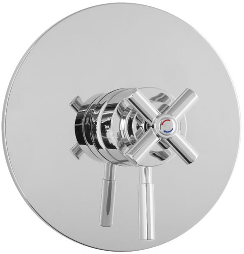 TMV2 Thermostatic Concealed Shower Valve (Chrome). additional image