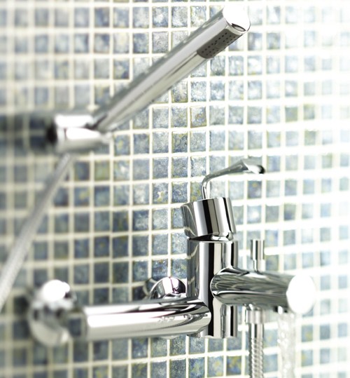 Bath Shower Mixer Tap With Shower Kit. additional image