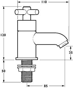 Bath Taps (Pair). additional image