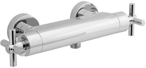 Thermostatic Exposed Bar Shower Valve (Chrome). additional image