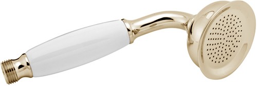 Traditional Shower Handset (Gold). additional image