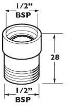 Flow Restrictor For Shower Hose. 12 Litres/Min. additional image