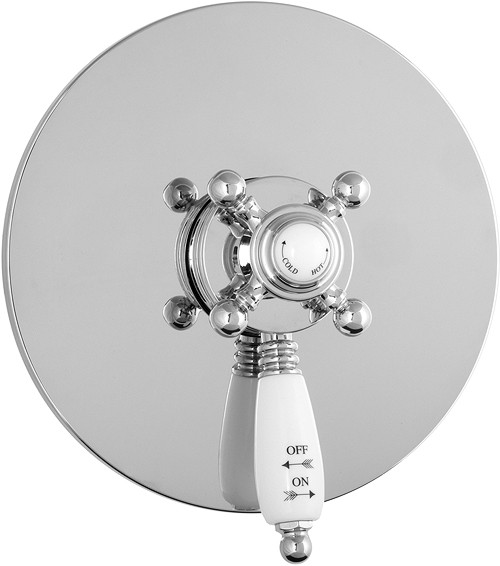 TMV2 Thermostatic Concealed Shower Valve (Chrome). additional image