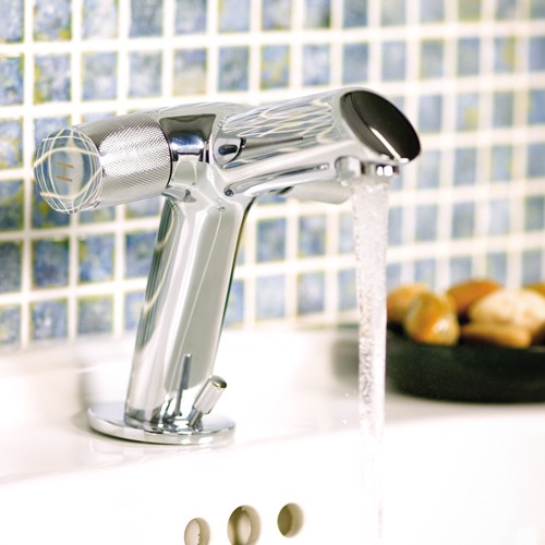 Mono Basin Mixer Tap With Pop Up Waste. additional image