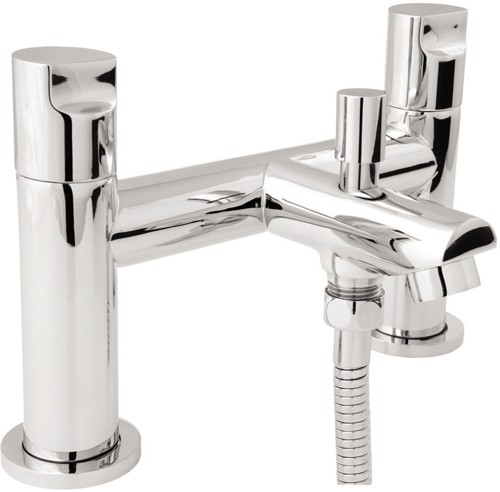 Bath Shower Mixer Tap With Shower Kit And Wall Bracket. additional image