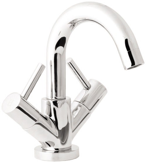 Mono Basin Mixer Tap With Swivel Spout And Pop Up Waste. additional image