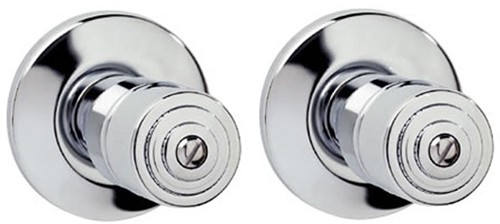 Swivel Body Jets (Pair, Chrome). additional image