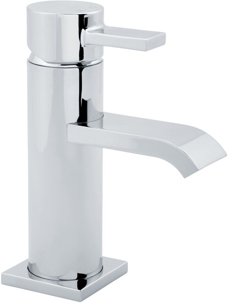 Mono Basin Mixer Tap With Pop Up Waste (Chrome). additional image