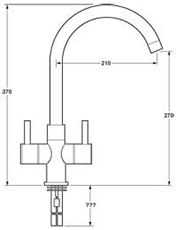 Metropolis Mono Sink Mixer Tap With Swivel Spout. additional image