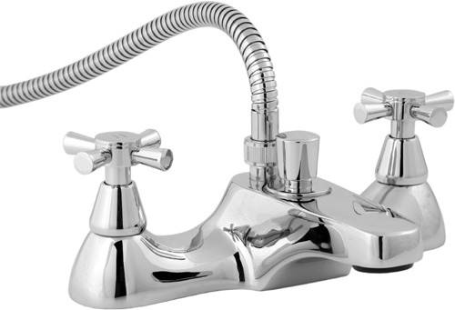 Bath Shower Mixer Tap With Shower Kit. additional image