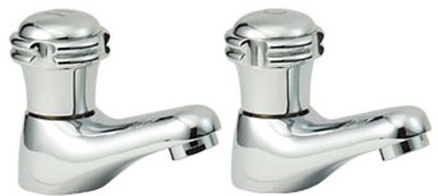 Basin Taps (Pair, Chrome). additional image