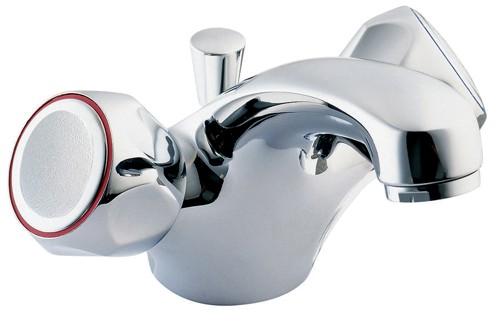 Water Saving Monoblock Basin Mixer Tap + Pop-up Waste. additional image