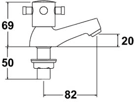 Basin Taps (Pair). additional image