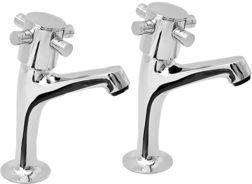 High Neck Sink Taps (Pair). additional image