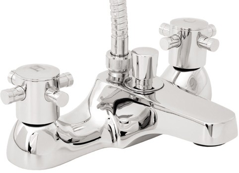 Bath Shower Mixer Tap With Shower Kit. additional image