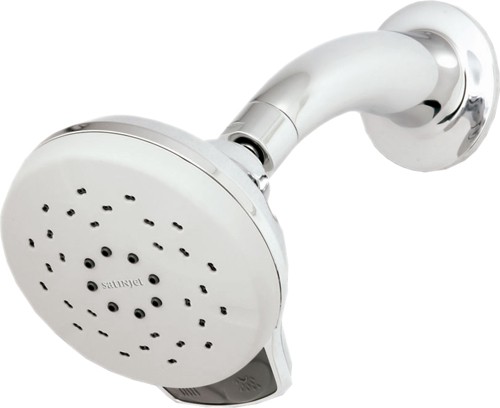 Awatea Wall Mounted Shower Head With Swivel Joint. additional image