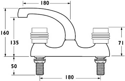 Dual Flow Kitchen Tap With Swivel Spout. additional image