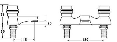 Bath Filler Tap. additional image