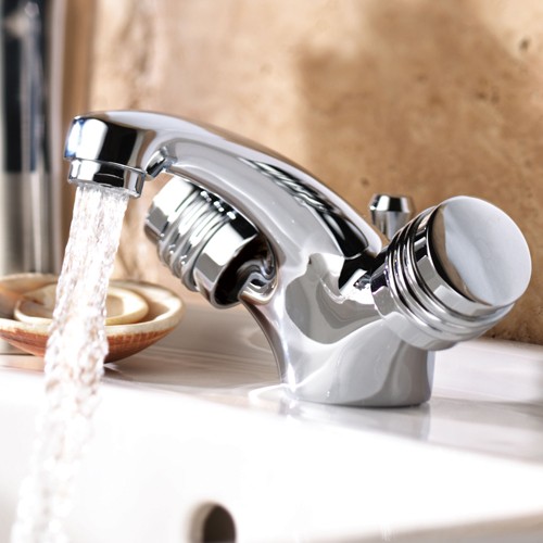 Mono Basin Mixer Tap With Pop Up Waste. additional image