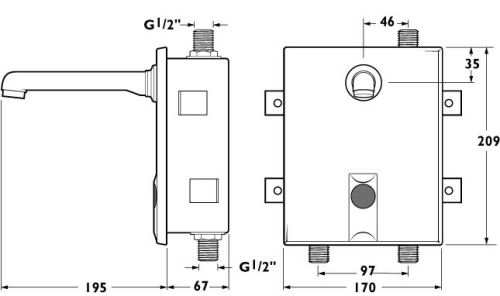 Speedy Electronic Sensor Tap (Batteries). 2 IN STOCK. additional image