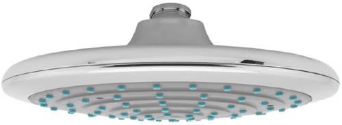 8" Shower Head With Swivel Joint (Chrome). additional image