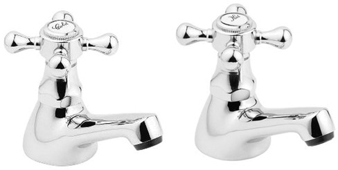 Basin Taps (Pair, Chrome). additional image