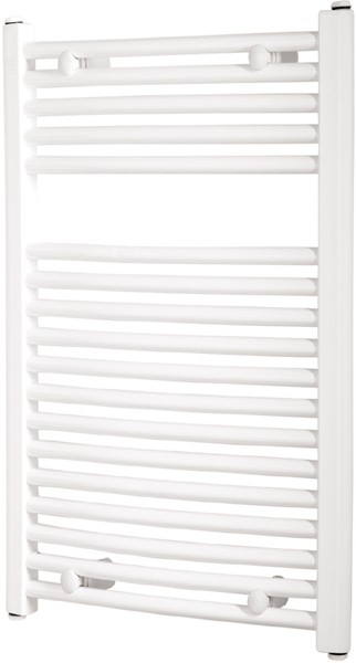 Curved Towel Rail (White). 500x770mm. 1369 BTU. additional image