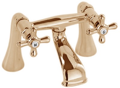 Bath Filler Tap (Gold). additional image