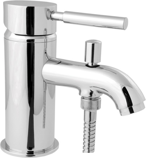 Single Hole Bath Shower Mixer Tap With Shower Kit. additional image