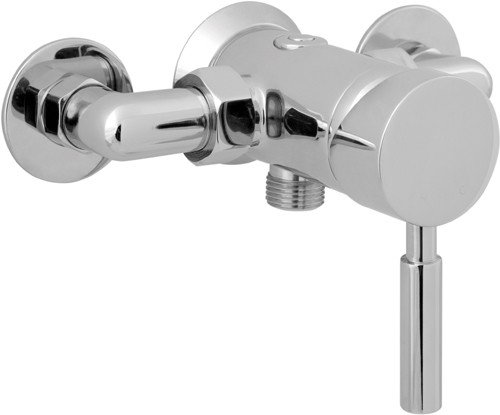 Modern Manual Exposed Shower Valve (Chrome). additional image