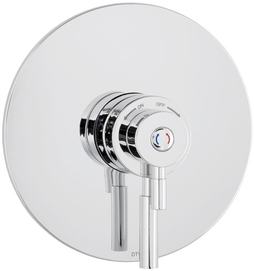 TMV2 Thermostatic Concealed Shower Valve (Chrome). additional image