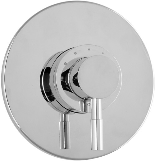 Modern Thermostatic Concealed Shower Valve (Chrome). additional image