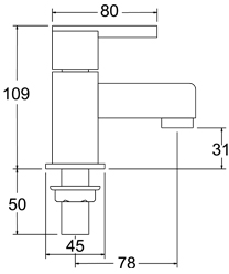 Basin Taps (Pair). additional image