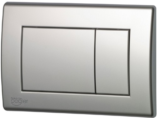 Dream Flush Plate (Matt Chrome). 274x165mm. additional image