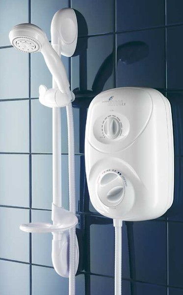 G1000LX Manual Power Shower (White). additional image
