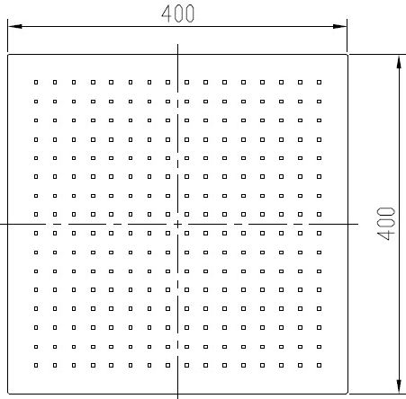 Extra Large Square Shower Head (400x400mm). additional image