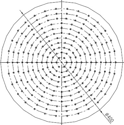 Extra Large Round Shower Head (400mm). additional image