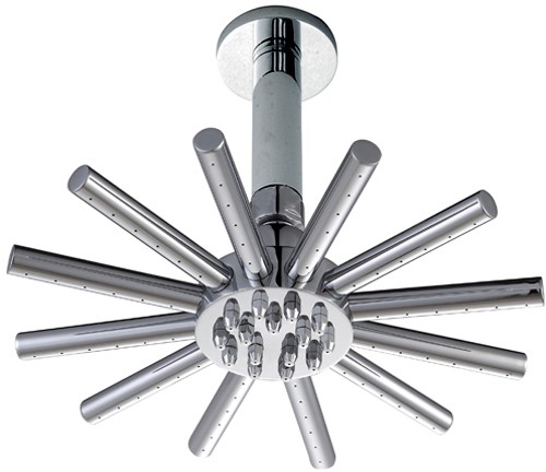 Star Shower Head With Ceiling Mounting Arm (220mm). additional image