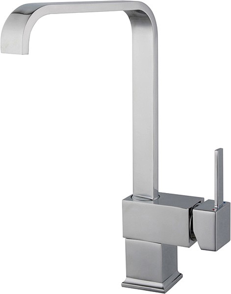 Megan Kitchen Tap With Single Lever Control (Chrome). additional image